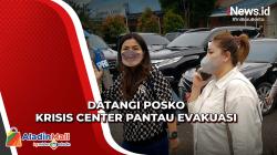 Anak Kapolda dan Istri Pejabat Polda Jambi Datangi Posko Krisis Center Pantau Proses Evakuasi