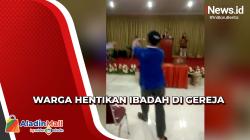 Beredar Video Warga Larang Jemaat Ibadah di Gereja di Bandarlampung