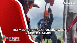 Berhasil Turun ke Lokasi Kecelakaan, Tim Medis Periksa Kondisi Rombongan Kapolda Jambi