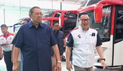 SBY Ternyata Penggemar Bus, Pesan Jetbus Jumbo untuk Keluarga