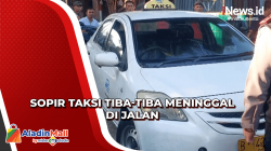 Sopir Taksi Tiba-Tiba Meninggal di Jalanan Kramat Jati, Korban Sempat Minta Tolong