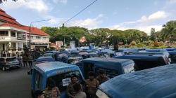 Tolak Jalur Satu Arah di Kayutangan Heritage, Ratusan Angkot di Malang Blokade Jalan <