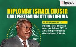Infografis Diplomat Israel Diusir dari KTT Uni Afrika
