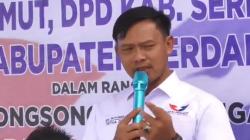 Kinerja Dipuji Ketua DPW Perindo Sumut, Ini Respons DPD Sergai