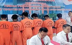 Polda Sumsel Sita 98 Ton Batu Bara Ilegal Tujuan Lampung, 6 Orang Ditangkap<