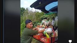 Viral Video Mama Papua Sulap Mobil SUV Jadi Gerobak Jualan Sayur