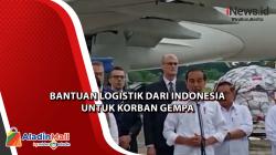 Bantuan Logistik 140 Ton Dilepas Presiden Jokowi untuk Korban Gempa Turki dan Suriah