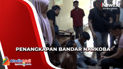 Isak Tangis Keluarga Warnai Penangkapan Bandar Narkoba di Lampung