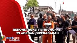 Kasus Pembunuhan dan Pemerkosaan di Sukabumi, 29 Adegan Rekonstruksi Diperagakan