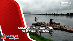 Sampah Mengapung di Danau Cincin Tanjung Priok, Petugas Kerahkan Tim Tambahan untuk Bersih-Bersih