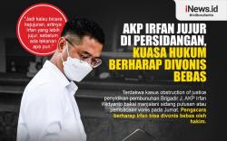 Infografis Kuasa Hukum Sebut AKP Irfan Jujur di Persidangan