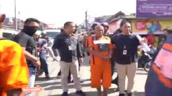 Rekonstruksi Kasus Pembunuhan Cici di Sukabumi, Korban Didorong Jatuh ke Sungai<
