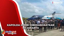Jalani Perawatan di RS Polri Kramat Jati, Kapolda Jambi Diberangkatkan ke Jakarta