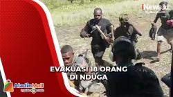 Tim Gabungan TNI-Polri Evakuasi 18 Orang Diduga jadi Target Penyanderaan di Nduga