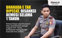 Infografis Bharada E Tidak Dipecat Polri
