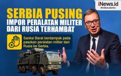 Infografis Impor Peralatan Militer Serbia dari Rusia Terhambat gara-gara Sanksi Barat
