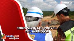 Tinjau Proyek Jalan Tol Kawasan Inti IKN, Jokowi Ingatkan Pembangunan Perhatikan Masalah Lingkungan