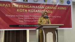 Wali Kota Kotamobagu Harap Tim Pengawasan Orang Asing Hasilkan Kesamaan Persepsi