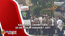 Usai Jalani Evakuasi Dramatis, Kapolda Jambi Tiba di RS Polri Kramat Jati