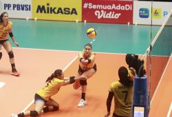 Sengit! Bandung BJB Tanda Mata Bungkam Jakarta BIN di Laga Perdana Final Four Proliga 2023<