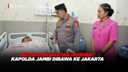 Butuh Perawatan Intensif, Kapolda Jambi Dibawa ke Jakarta