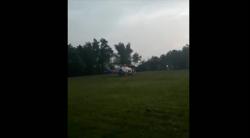 Helikopter Kapolda Jatim Mendarat di Tulungagung akibat Cuaca Buruk, Bukan Gangguan Teknis