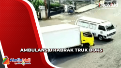 Hendak Rujuk Pasien ke Tasikmalaya, Ambulans Pembawa Bayi Terbalik di Ciamis<