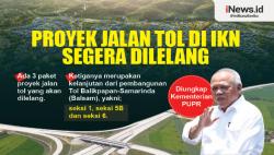 Infografis Proyek Jalan Tol di IKN Segera Dilelang
