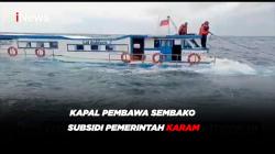 Kapal Pembawa Sembako Subsidi Pemerintah Karam di Perairan Kepulauan Seribu 