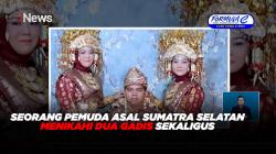 Seorang Pemuda Asal Sumatra Selatan Menikahi Dua Gadis Sekaligus