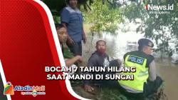 Kepedihan Orang Tua yang Anaknya Hanyut saat Mandi di Sungai Merangin Jambi