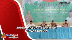 Program Jaksa Masuk Pesantren, Warga LDII dan Santri Al Manshurin Way Kanan Ikuti Penyuluhan Hukum