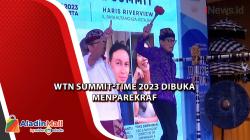 WTN Summit-Time 2023 Dibuka, Menteri Sandiaga Ingatkan Pariwisata yang Berkualitas