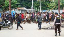 Suasana Mencekam Kerusuhan Wamena, 10 Orang Tewas Dipicu Isu Penculikan Anak
