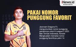 Infografis Asnawi Mangkualam Pakai Nomor Punggung Favorit di Jeonnam Dragons