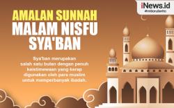 Infografis Deretan Amalan Sunnah di Malam Nisfu Sya'ban, Sudah Tahu?