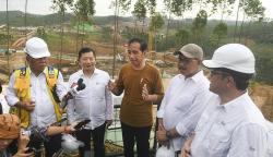 Menteri Basuki Jadi Reporter Dadakan Wawancara Presiden Jokowi