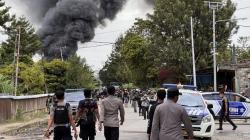 Kerusuhan di Wamena, Polisi Luka Terkena Panah dan Lemparan Batu<