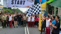 Meriahkan Hari Pers Nasional, TNI-Polri dan Wartawan Kotamobagu Gelar Olahraga Bersama