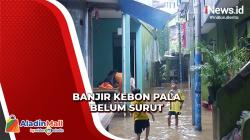 Melihat Banjir di Kebon Pala, Ketinggian Air Capai 50 Cm