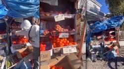 Viral, Warung Sayur dengan Konsep Kejujuran, Tanpa Penjaga dan Harganya Murah