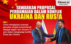 Infografis Tawaran Proposal Perdamaian dalam Konflik Ukraina dan Rusia