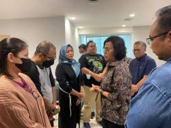Menkeu Sri Mulyani dan Menag Yaqut Jenguk David Korban Penganiayaan Anak Eks Pejabat Pajak