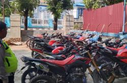 Hendak Gelar Balap Liar, 36 Motor di Kendari Diamankan Polisi