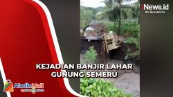 Banjir Lahar Gunung Semeru, Kandang Kambing Warga Hanyut Terbawa Arus