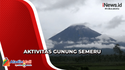 Erupsi Gunung Semeru, Luncurkan Awan Panas Guguran dan 37 Letusan