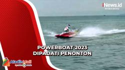 F1 Powerboat 2023 Seri Indonesia Dipadati Penonton