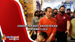  Beginilah Keseruan saat Presiden Jokowi Beradu Memasukkan Bola Basket dengan Jan Ethes di Semarang
