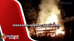 Rumah Adat Nias Hangus Dilalap Api, Dihuni 3 Kepala Keluarga