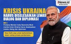 Infografis Krisis Ukraina Harus Diselesaikan lewat Dialog